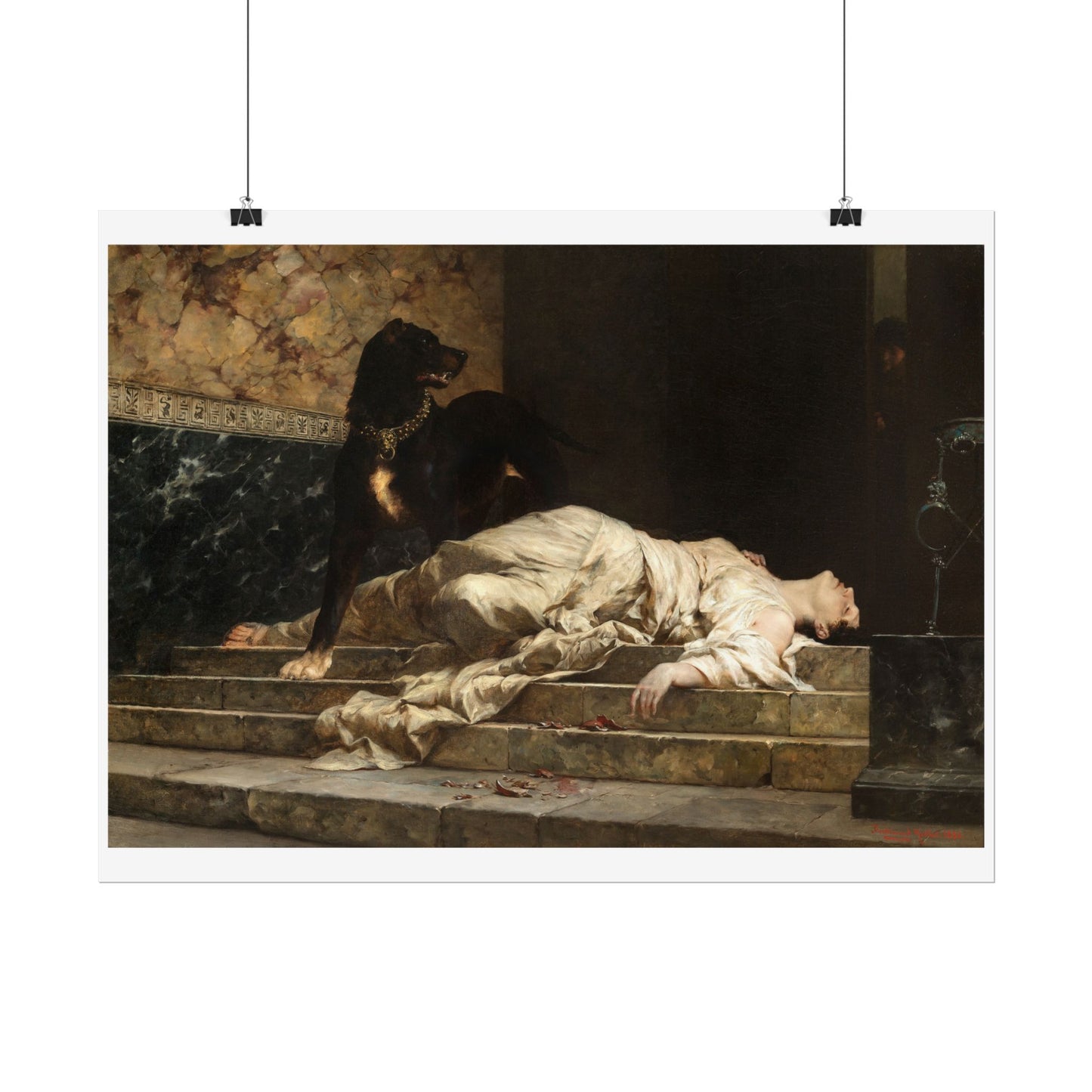 Selene thrown down by Argus