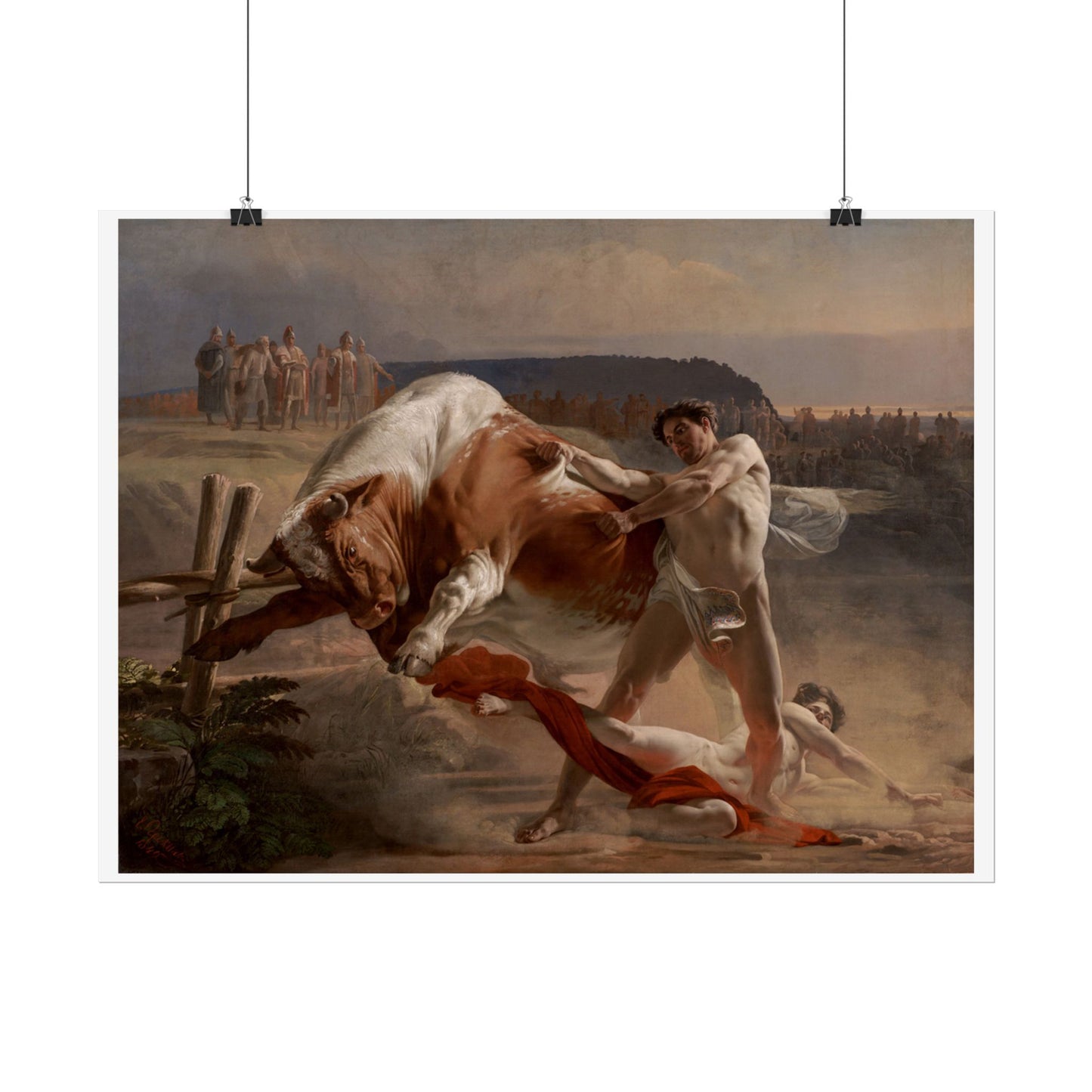 Ian Usmovets Stopping an Angry Bull