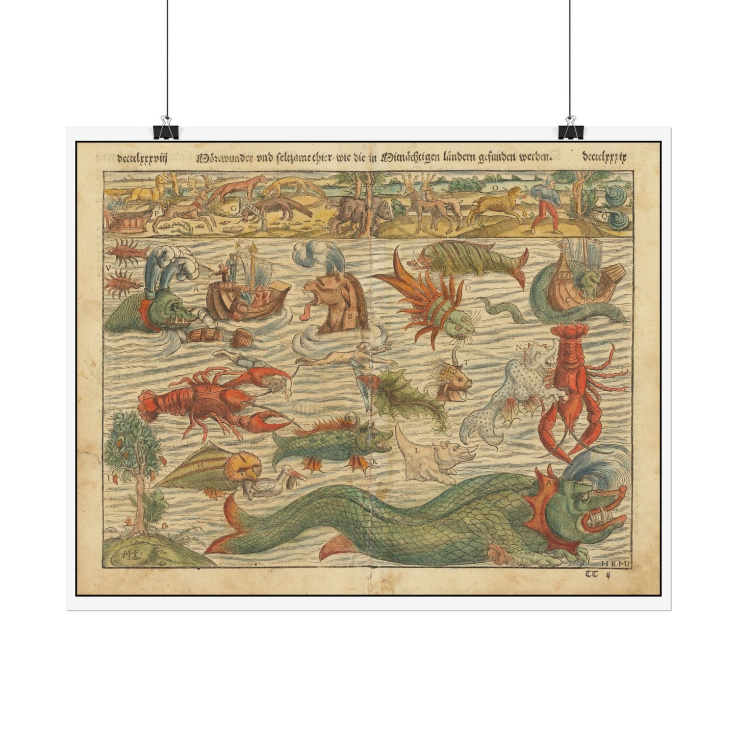 Chart of Sea Monsters