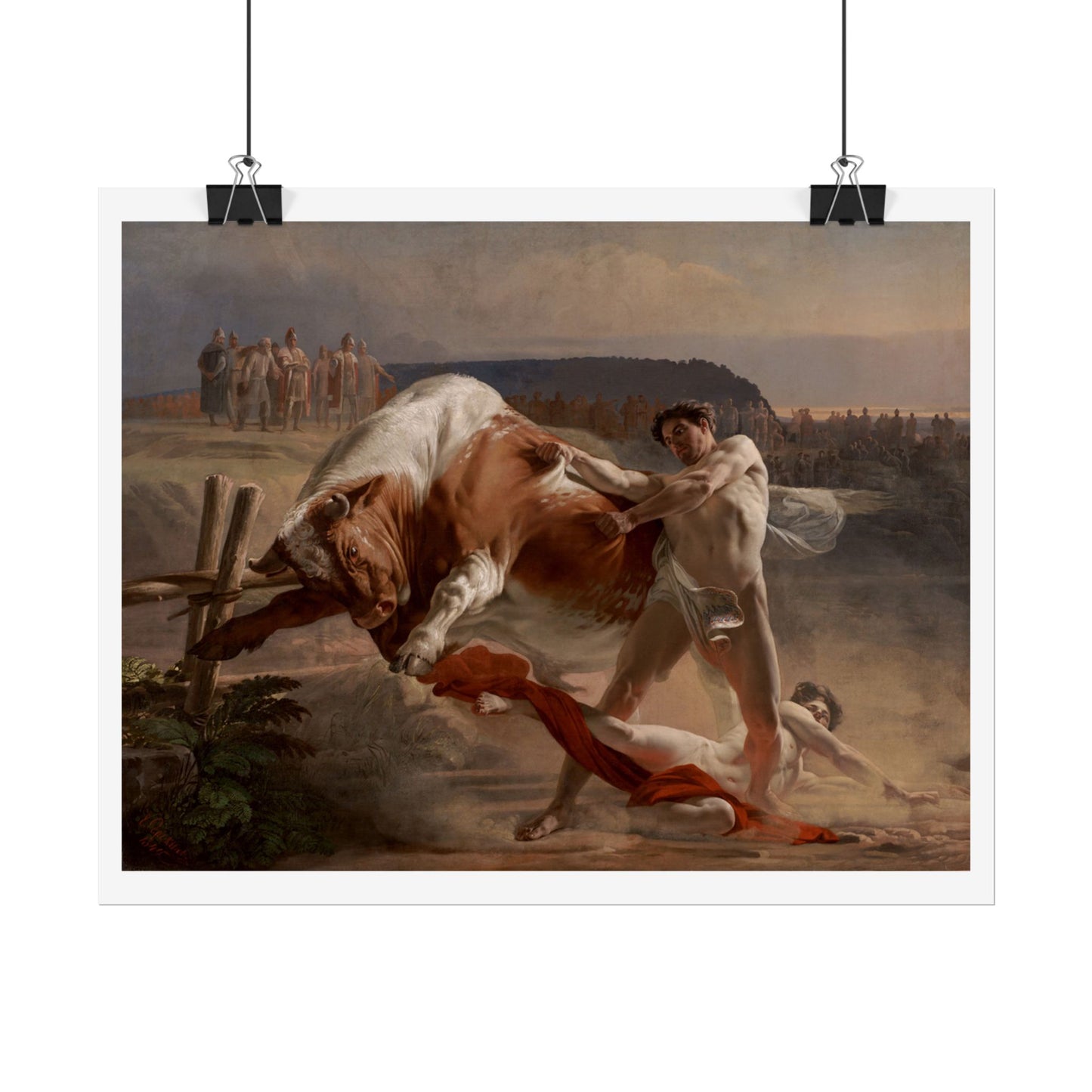 Ian Usmovets Stopping an Angry Bull