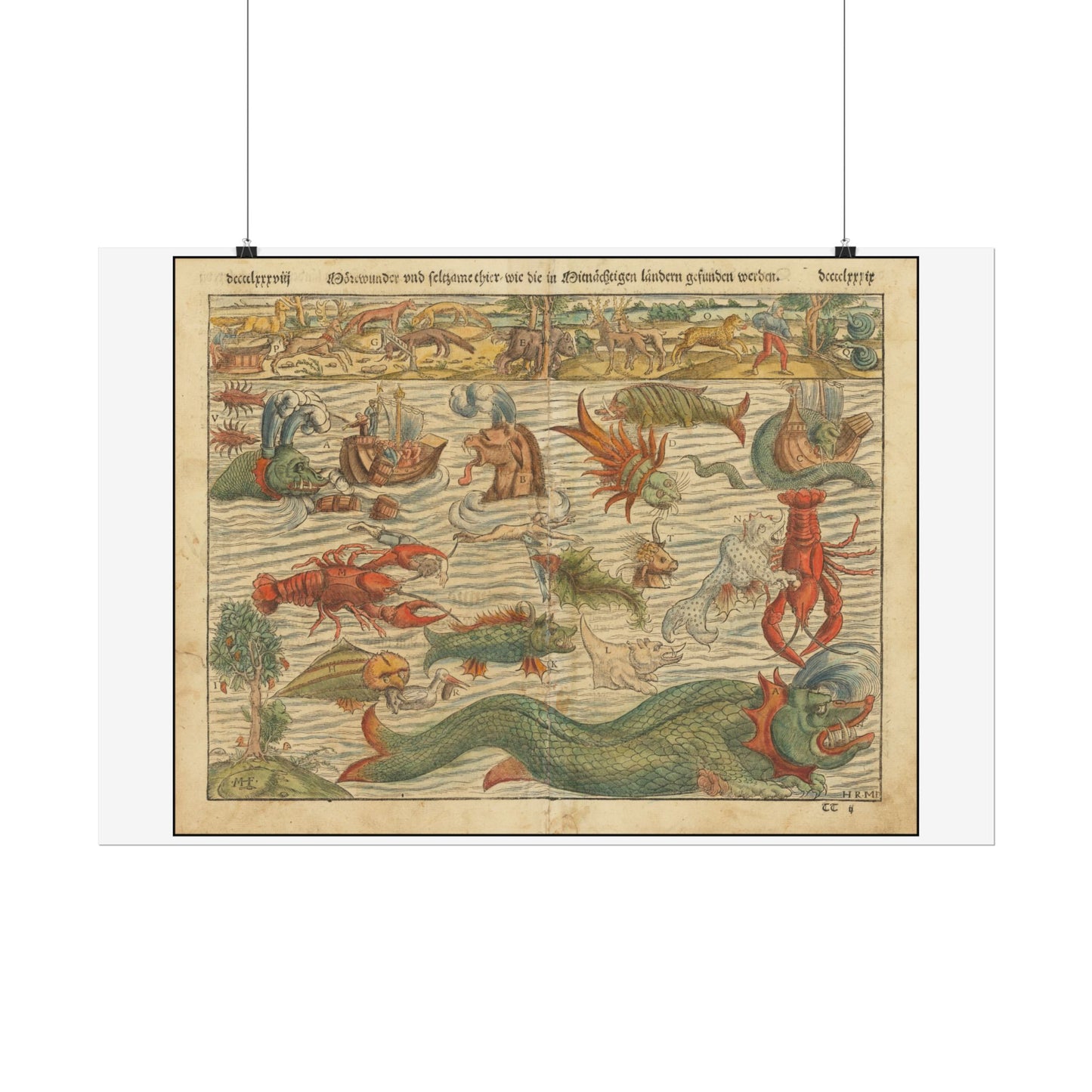 Chart of Sea Monsters