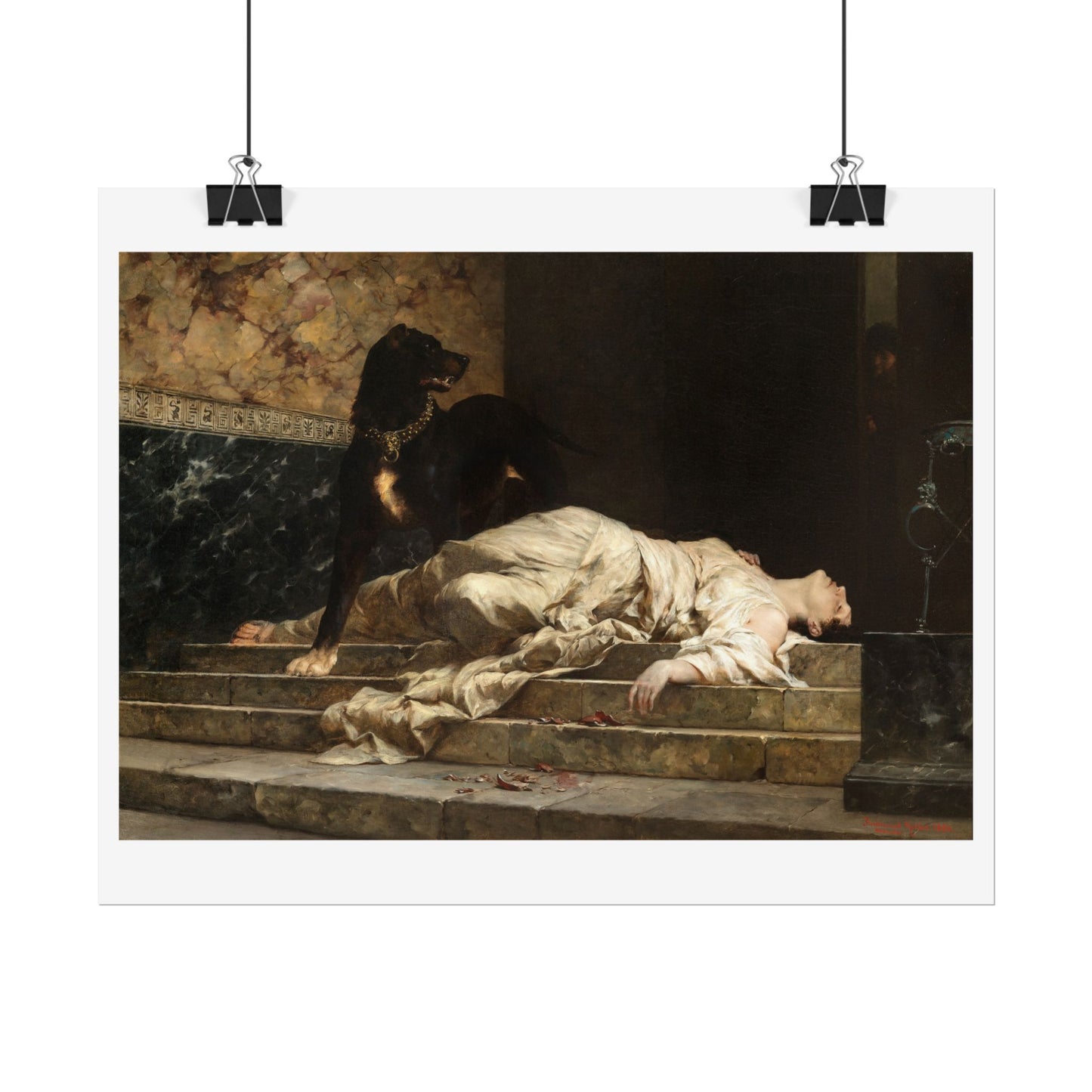 Selene thrown down by Argus