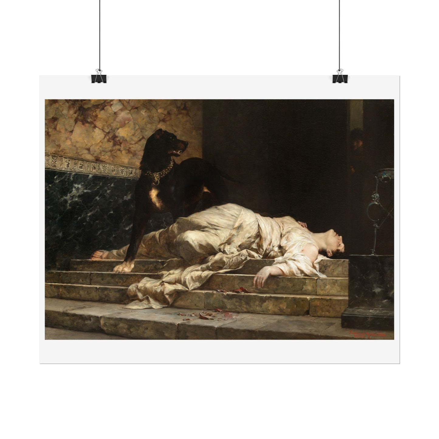 Selene thrown down by Argus