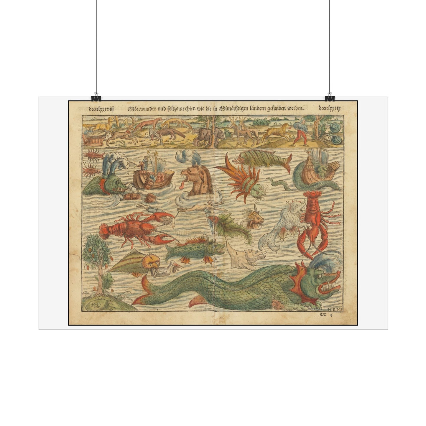 Chart of Sea Monsters