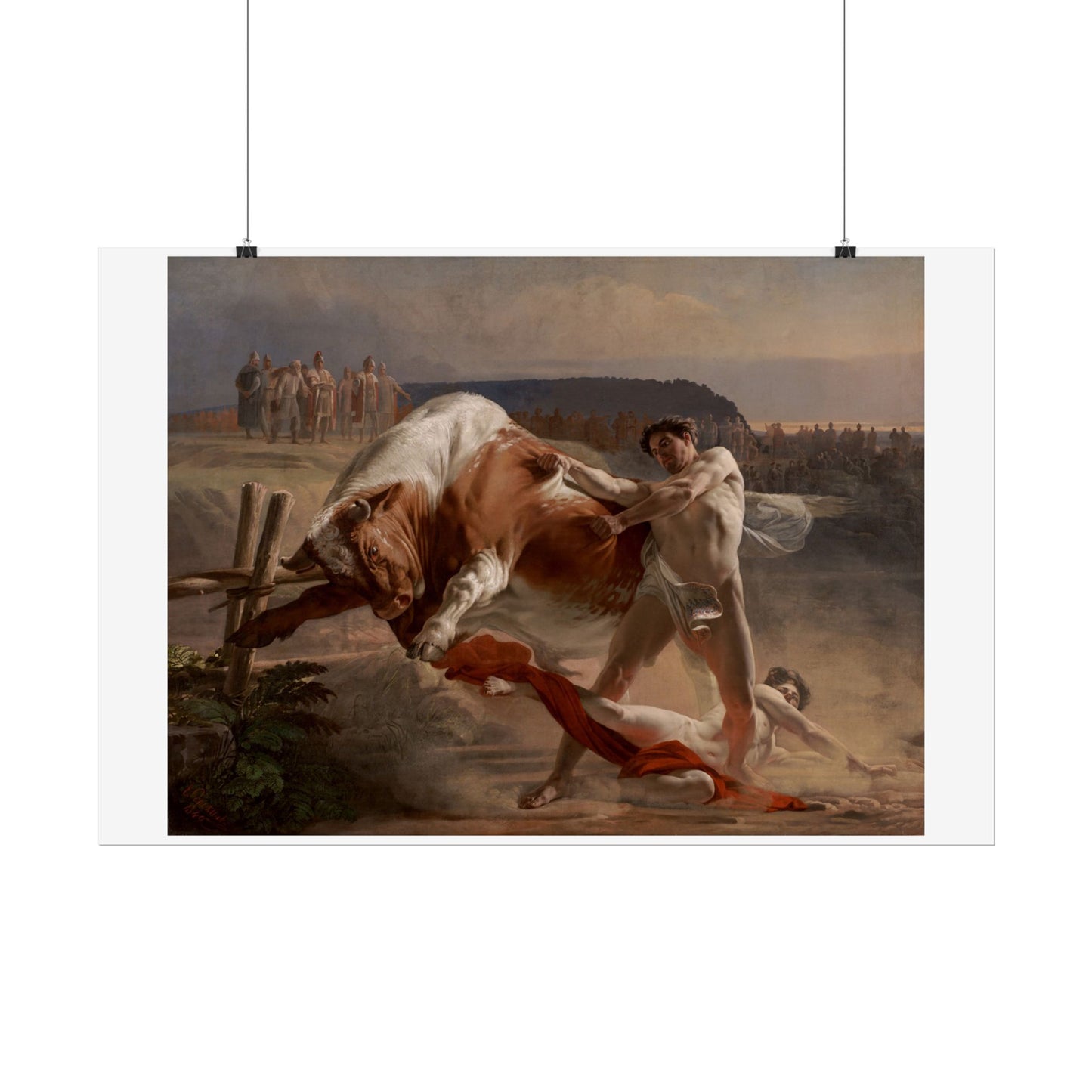 Ian Usmovets Stopping an Angry Bull