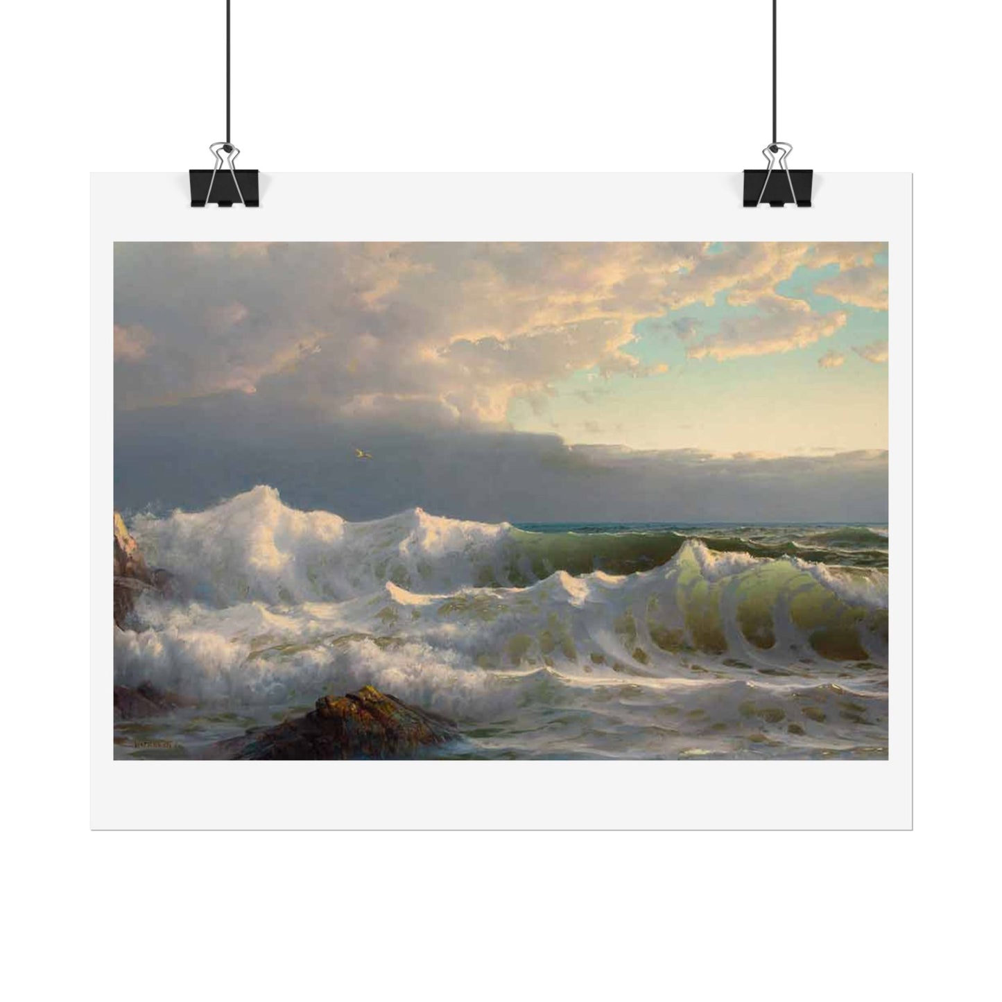 Stormy Seas with Whitecaps