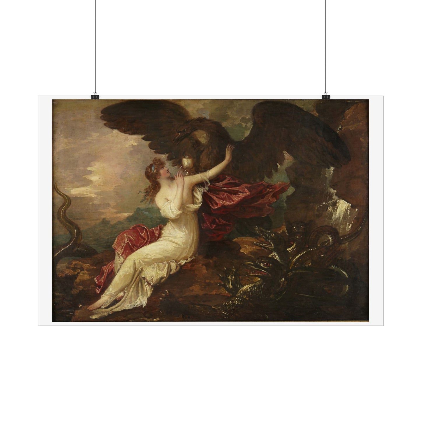 Eagle Bringing the Cup to Psyche