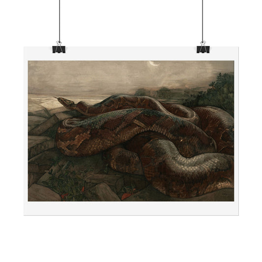 Kaa the Python - From "The Jungle Book"