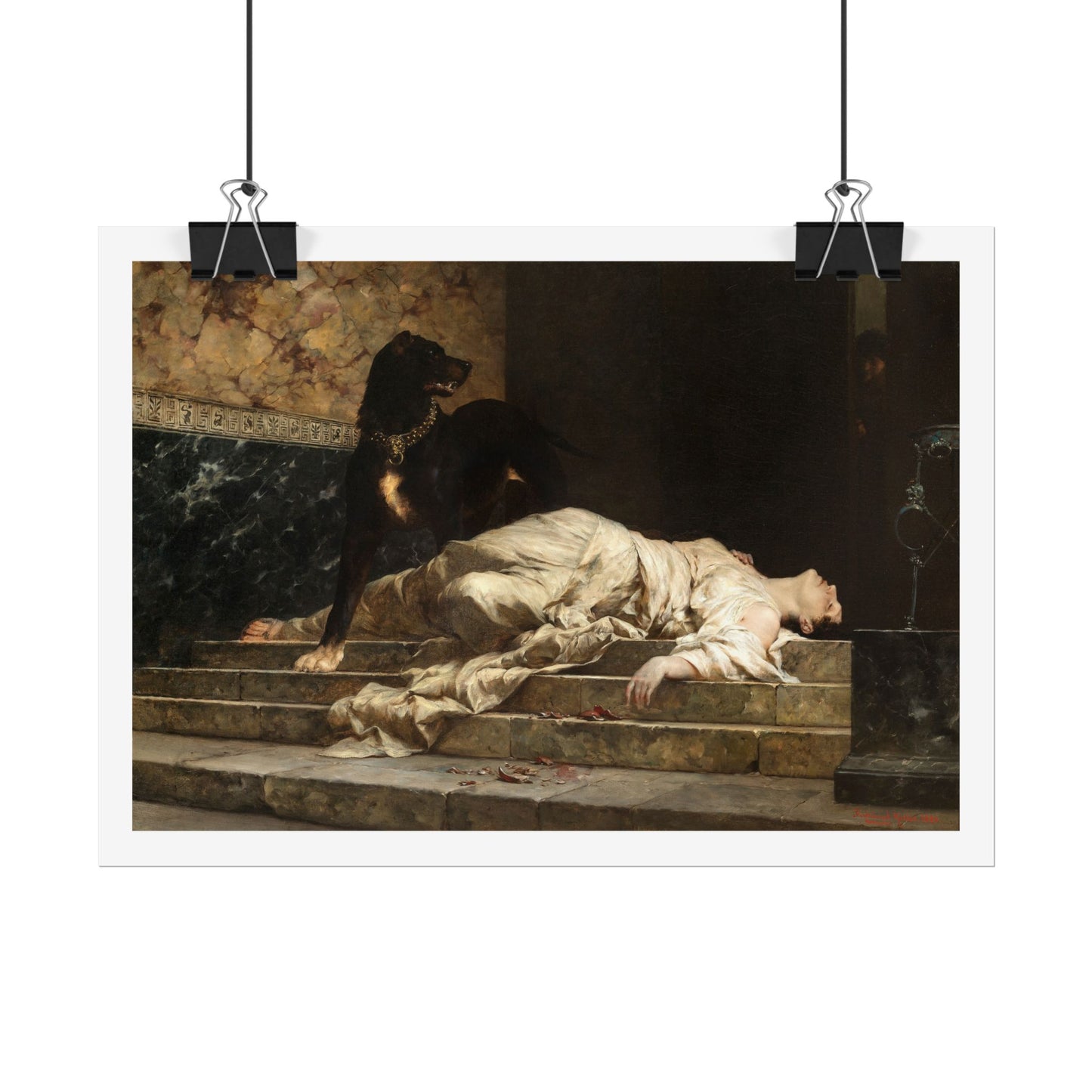 Selene thrown down by Argus