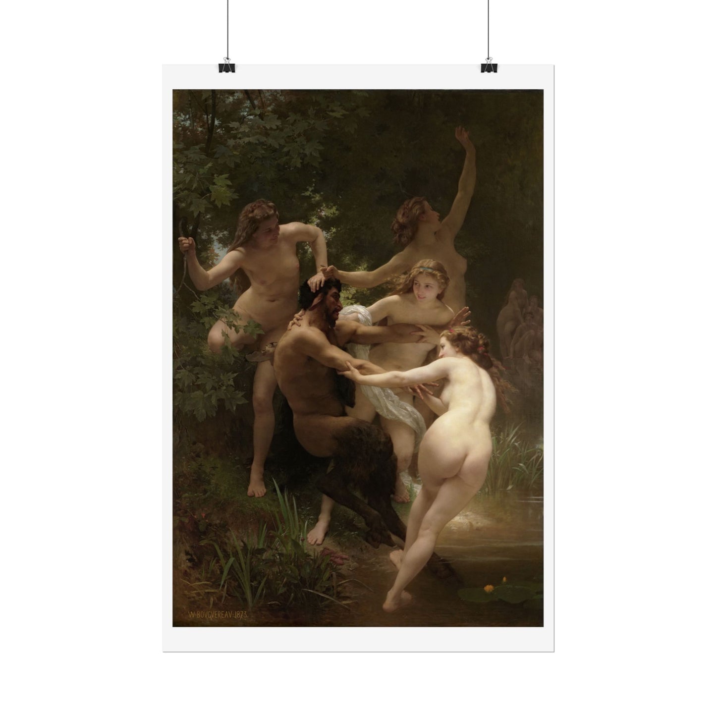 Nymphs and Satyr