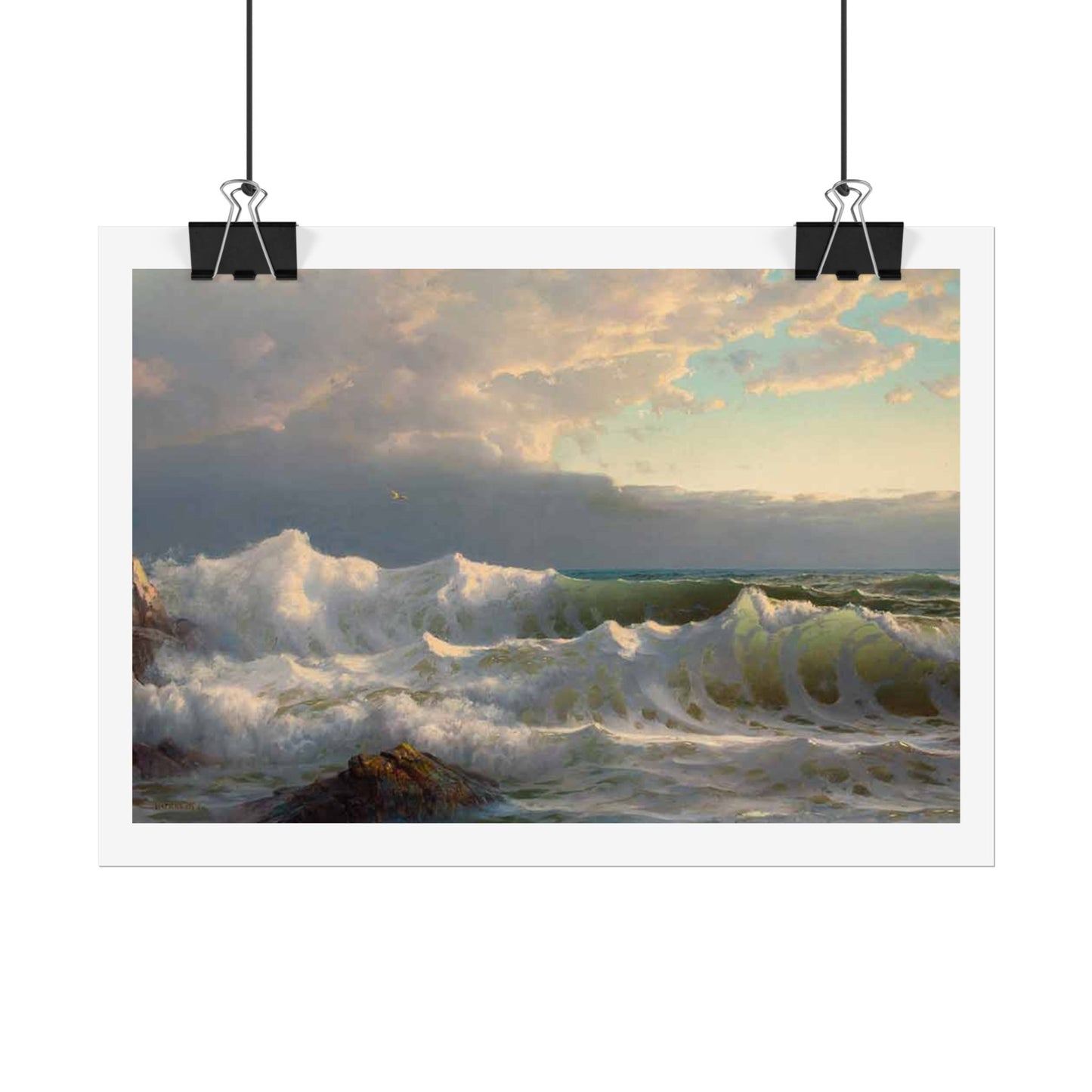 Stormy Seas with Whitecaps