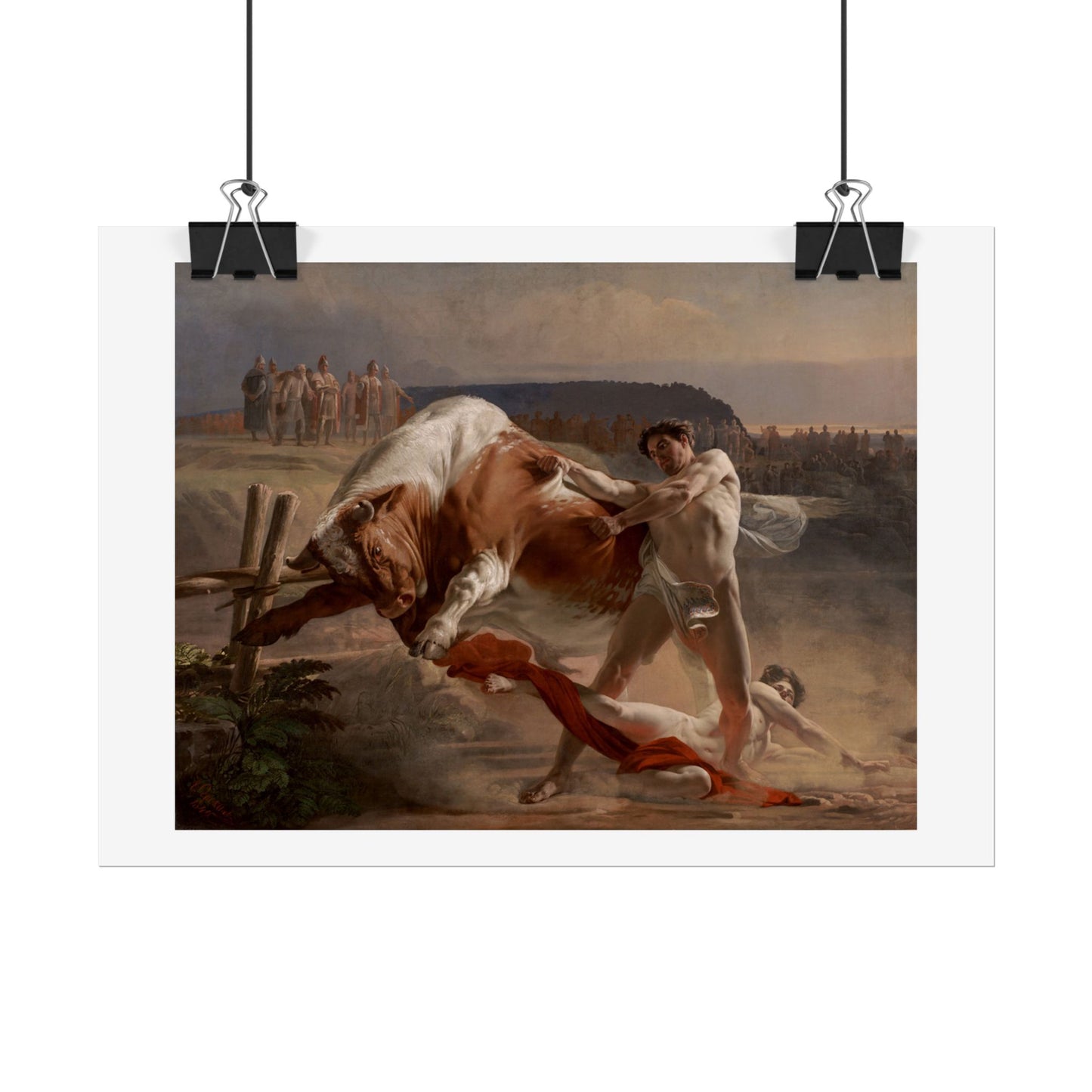 Ian Usmovets Stopping an Angry Bull