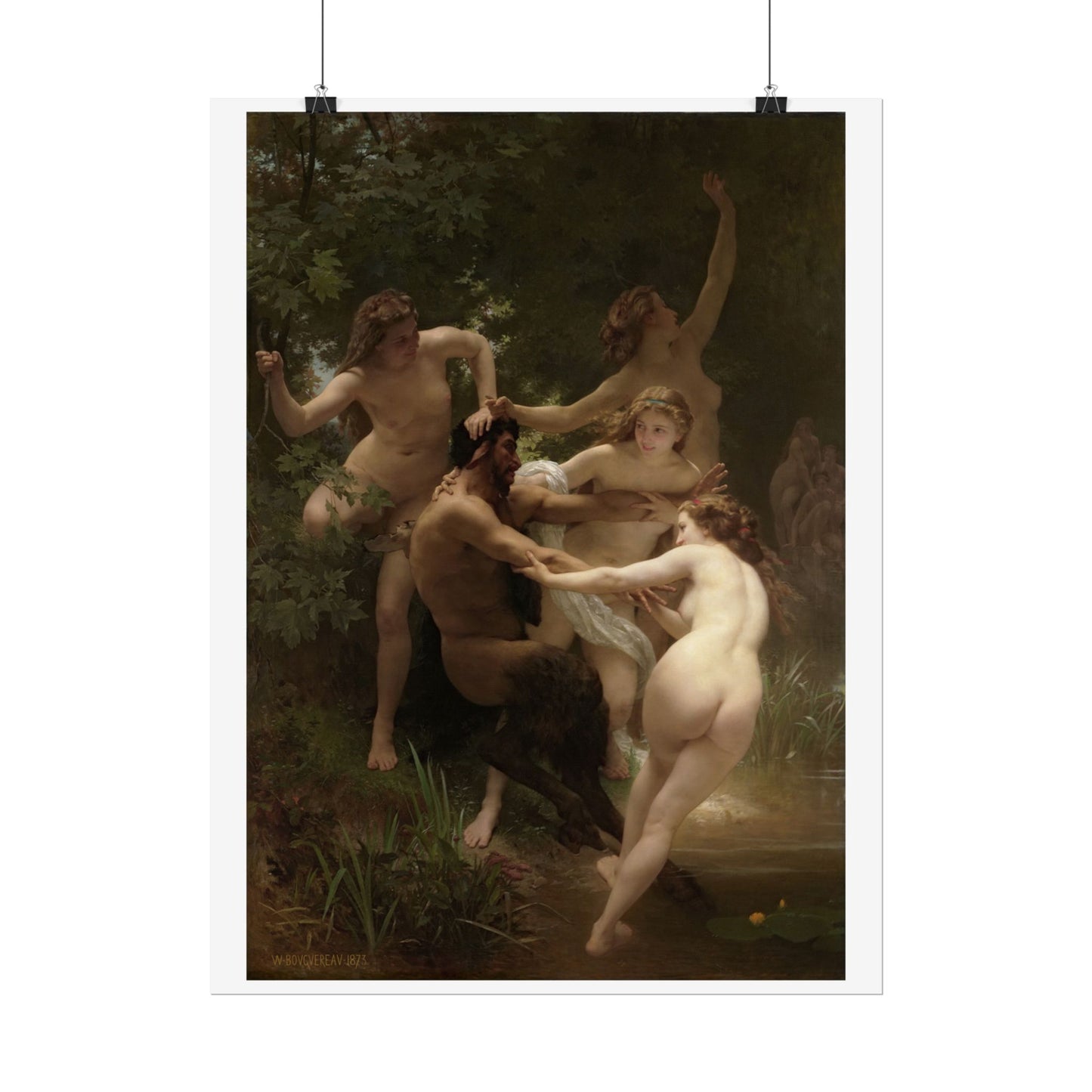 Nymphs and Satyr