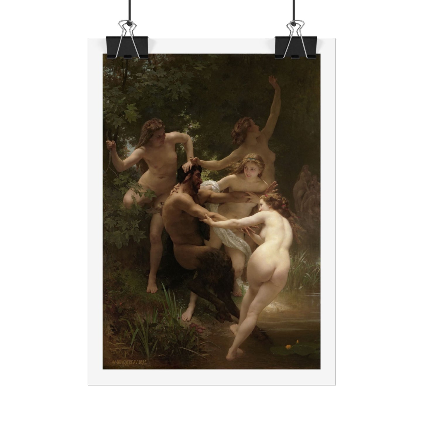 Nymphs and Satyr