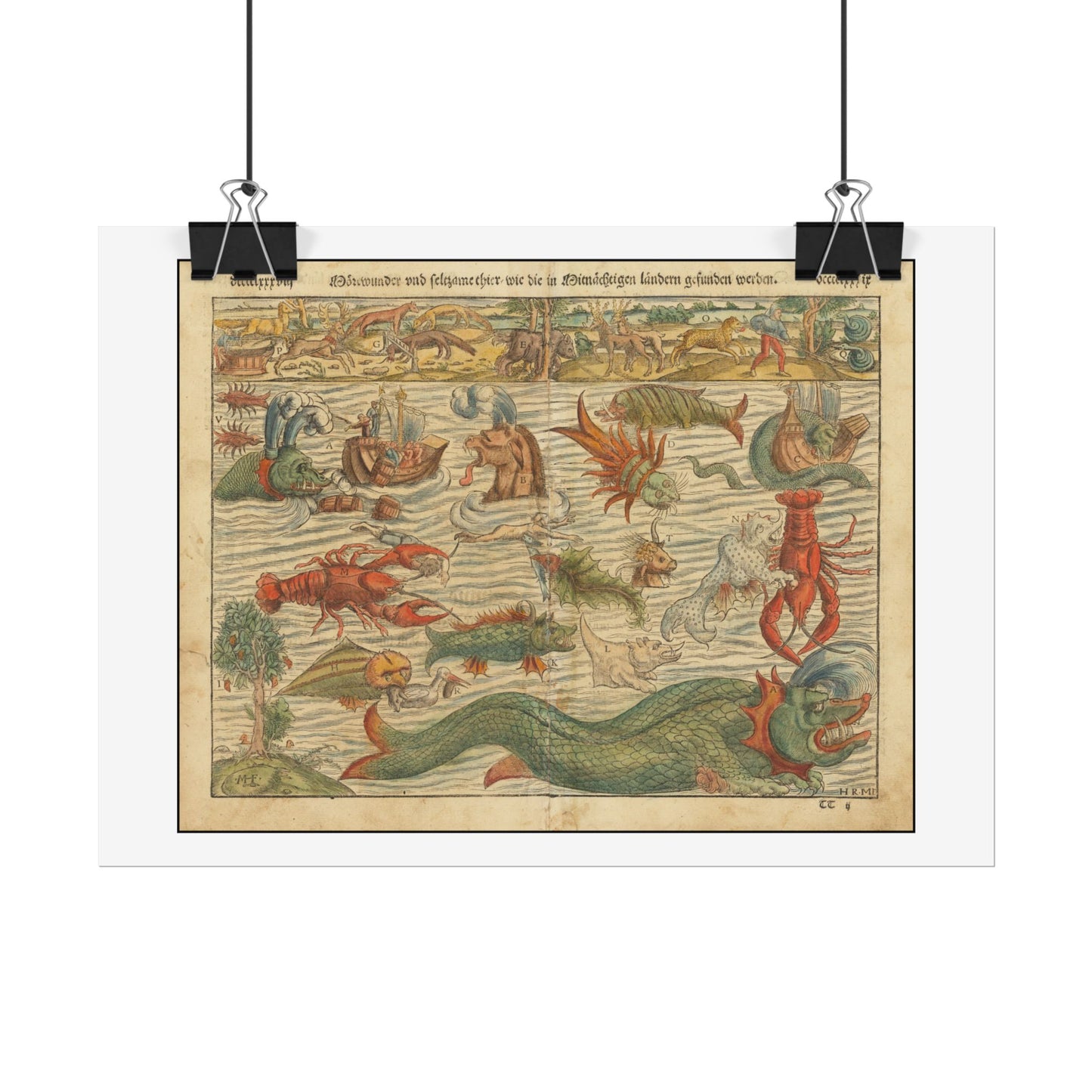 Chart of Sea Monsters