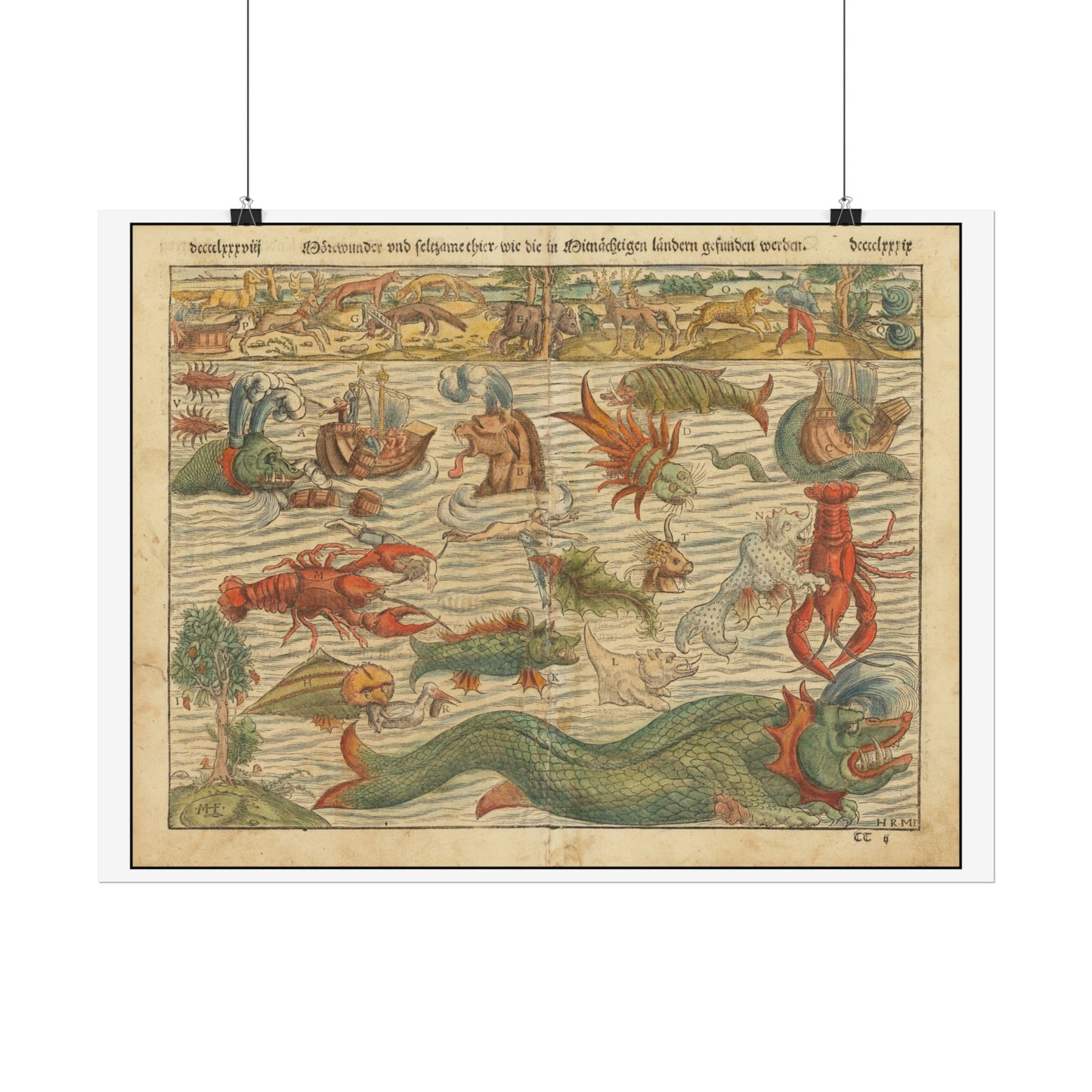 Chart of Sea Monsters