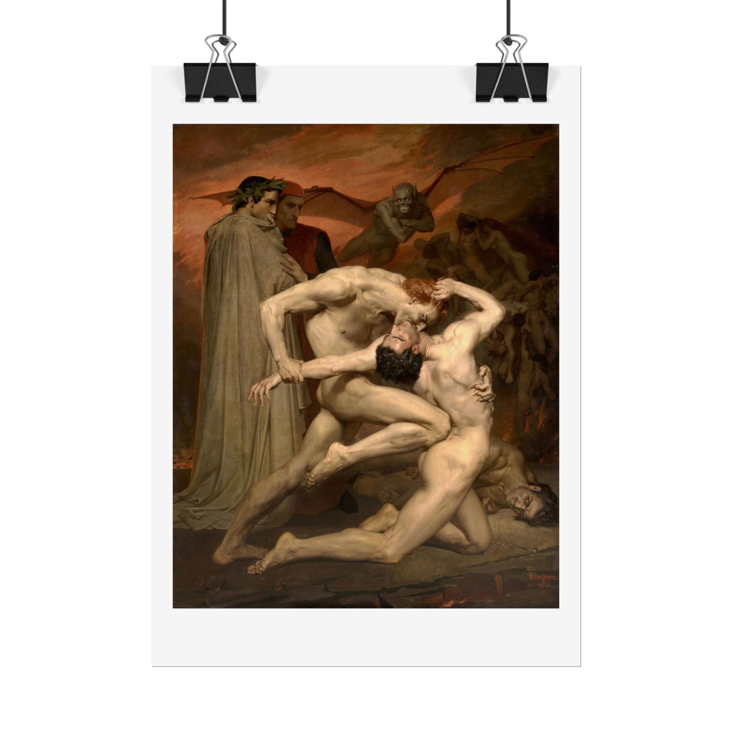 Dante and Virgil in Hell