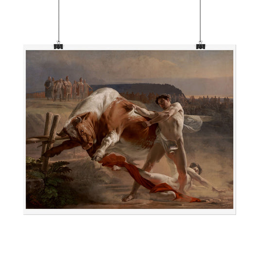 Ian Usmovets Stopping an Angry Bull